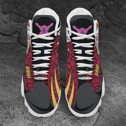 Demon Slayers Daki Air Jordan 13 Custom Anime Shoes