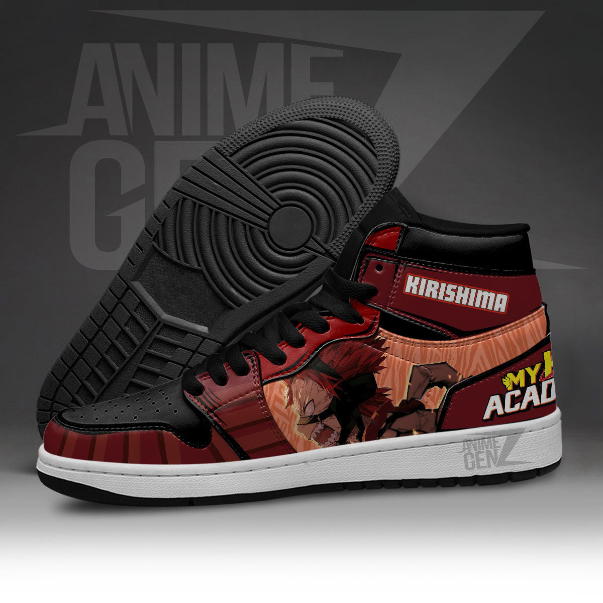 Eijiro Kirishima JD Sneakers Custom Anime My Hero Academia Shoes