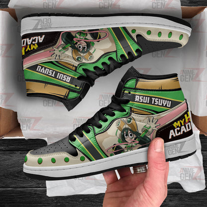 Asui Tsuyu JD Sneakers Custom Anime My Hero Academia Shoes