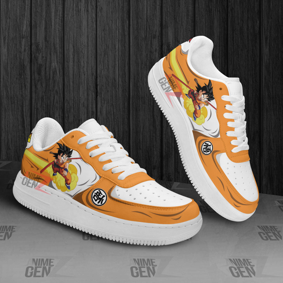 Dragon Ball Goku Kid Air Sneakers Custom Anime Shoes