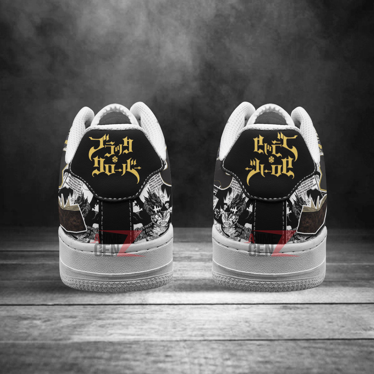 Black Clover Asta Air Sneakers Custom Anime Shoes