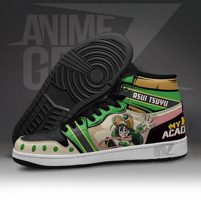 Asui Tsuyu JD Sneakers Custom Anime My Hero Academia Shoes