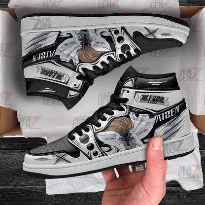 Bleach Aizen Sosuke JD Sneakers Custom Anime Shoes