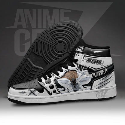 Bleach Aizen Sosuke JD Sneakers Custom Anime Shoes