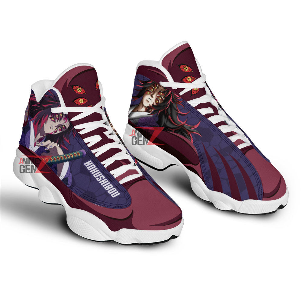 Demon Slayer JD13 Sneakers Kokushibou Custom Anime Shoes