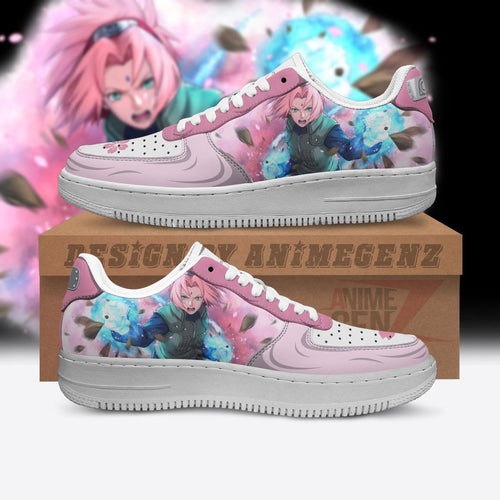 Naruto Sakura Air Sneakers Nauro Custom Anime Shoes