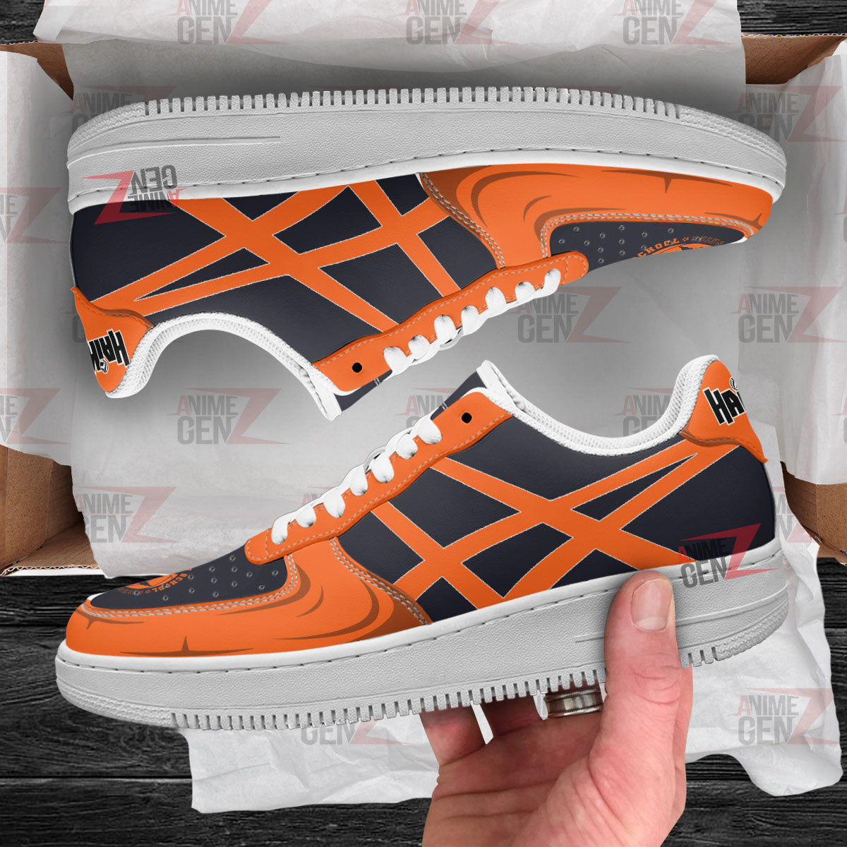 Haikyuu Karasuno Air Sneakers Custom Anime Shoes