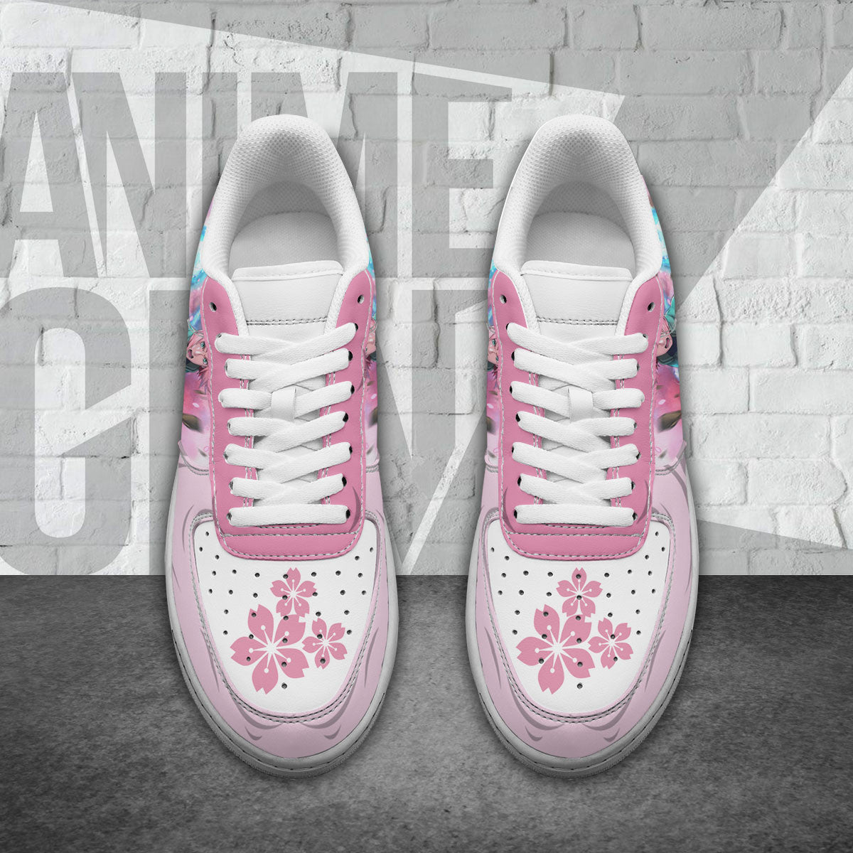 Naruto Sakura Air Sneakers Nauro Custom Anime Shoes
