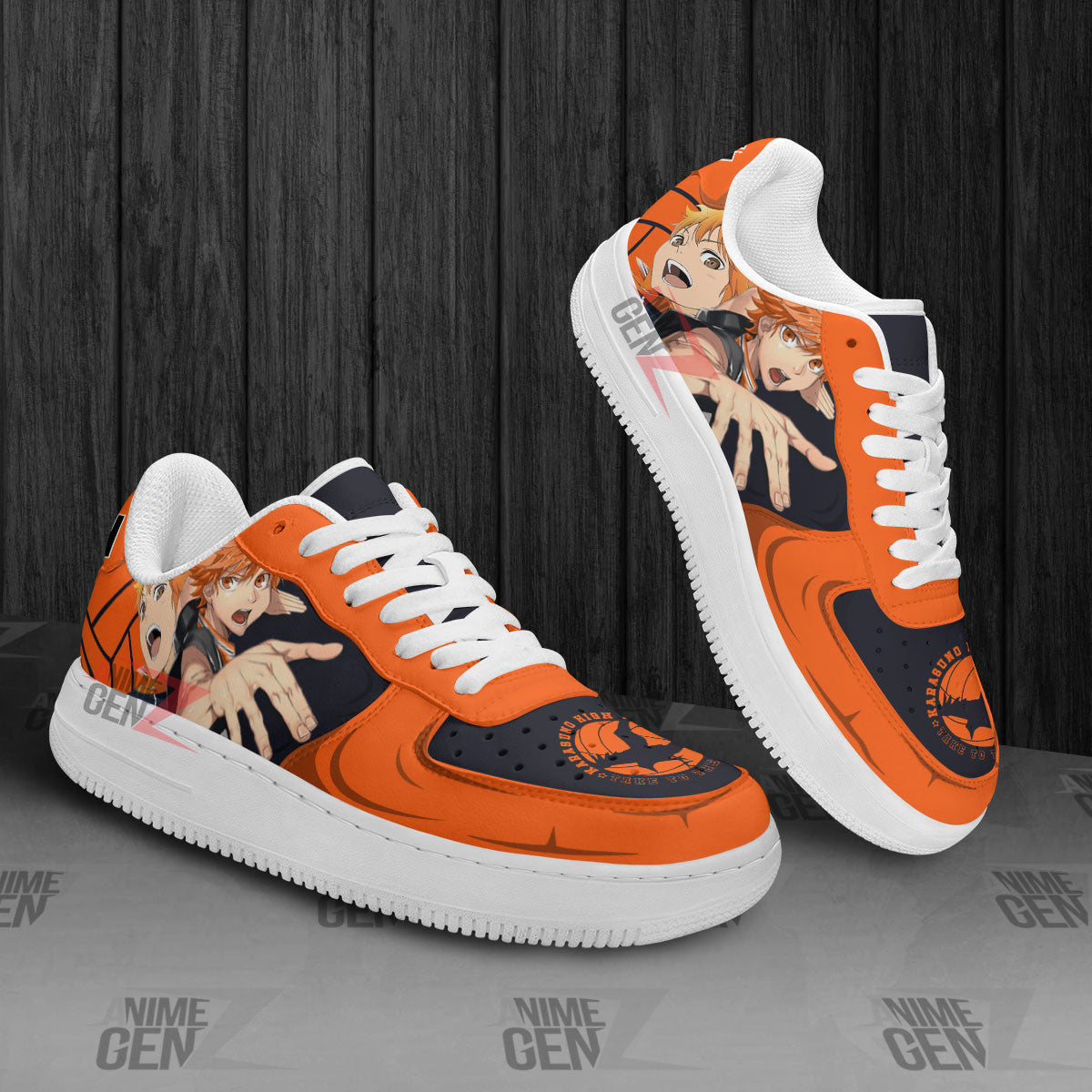 Haikyuu Hinata Shoyo Air Sneakers Custom Anime Shoes