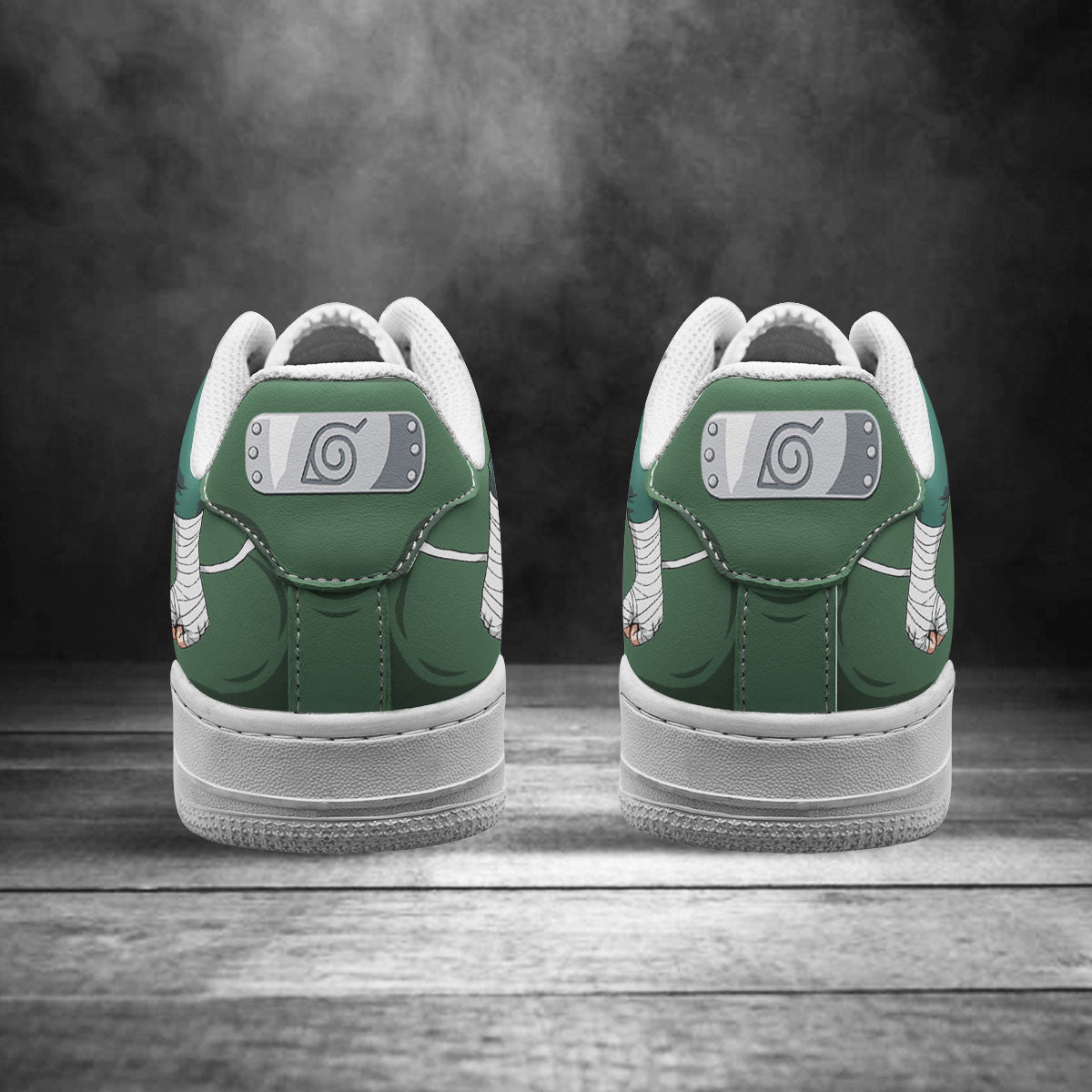Naruto Rock Lee Air Sneakers Custom Anime Shoes