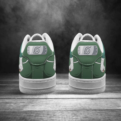 Naruto Rock Lee Air Sneakers Custom Anime Shoes