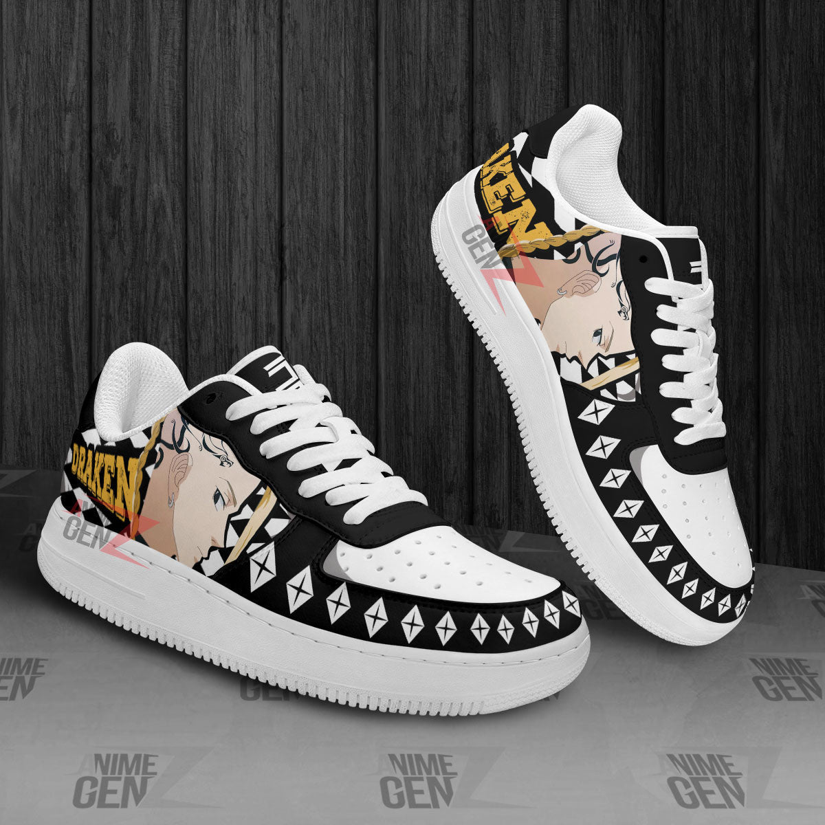 Tokyo Revengers Draken Air Sneakers Custom Anime Shoes