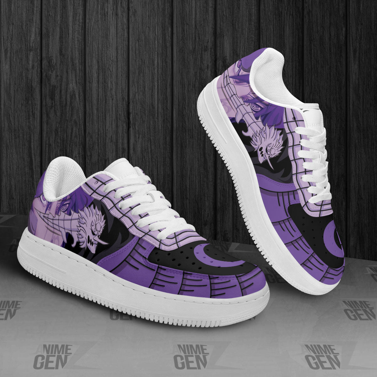 Naruto Sasuke Air Sneakers Custom Anime Shoes
