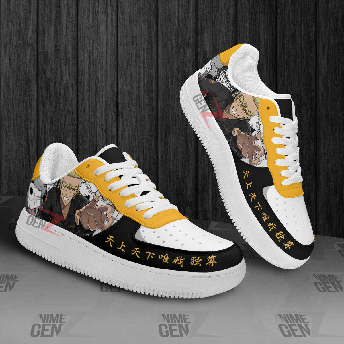 Tokyo Revengers Tetta Kisaki Air Sneakers Custom Anime Shoes