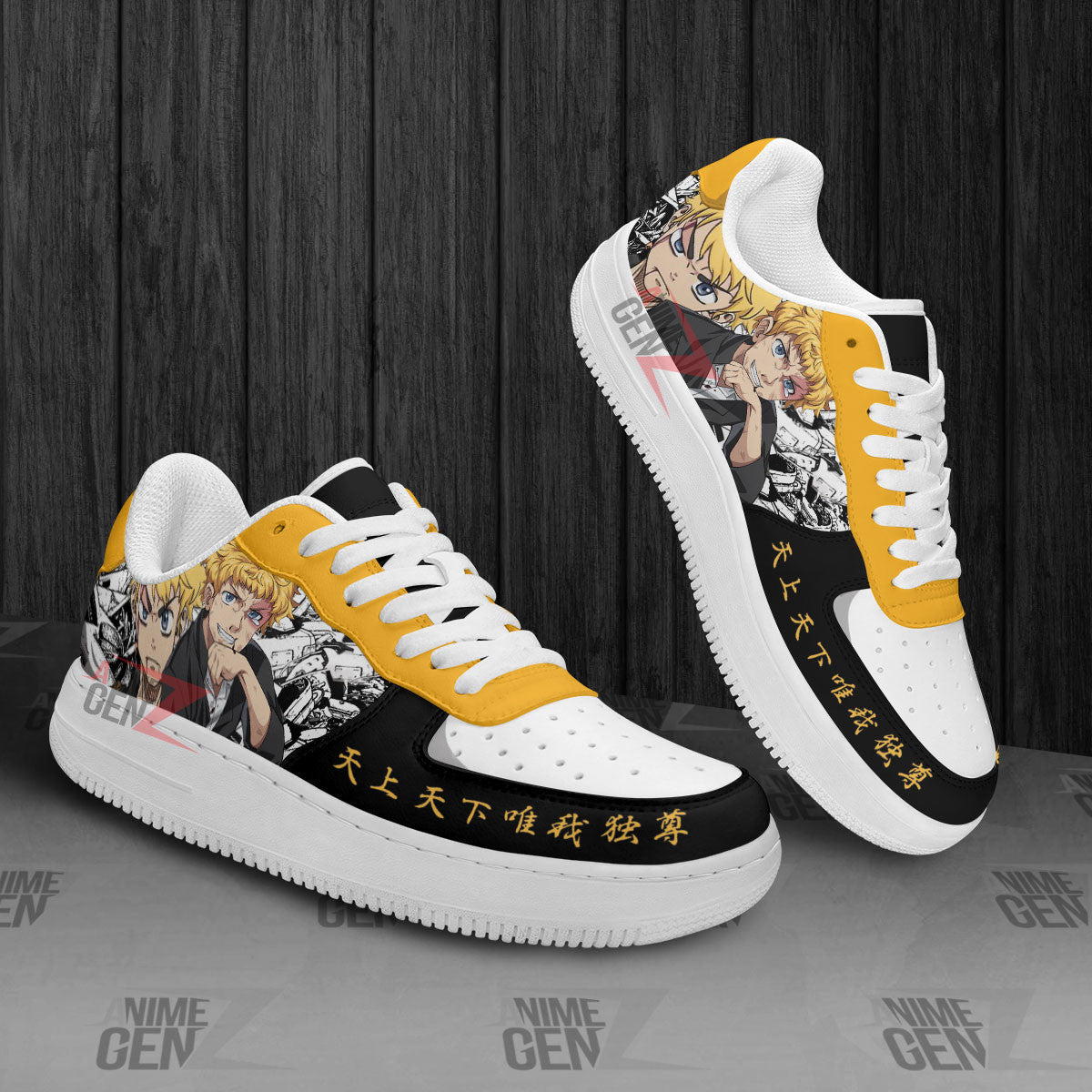 Tokyo Revengers Takemichy Air Sneakers Custom Anime Shoes