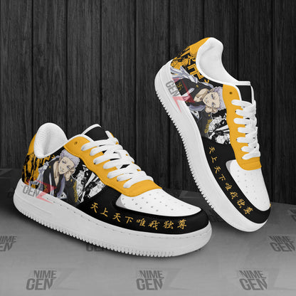 Tokyo Revengers Takashi Mitsuya Air Sneakers Custom Anime Shoes