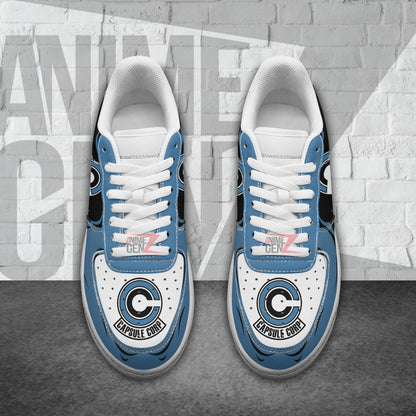 Dragon Ball Capsule Corp Kid Air Sneakers Custom Anime Shoes