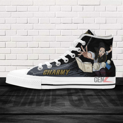 Black Clover Charmy Black Bull High Top Shoes Custom Anime Sneakers