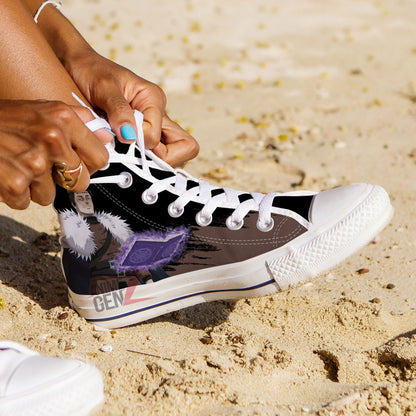 Black Clover Dante Zogratis High Top Shoes Custom Anime Sneakers