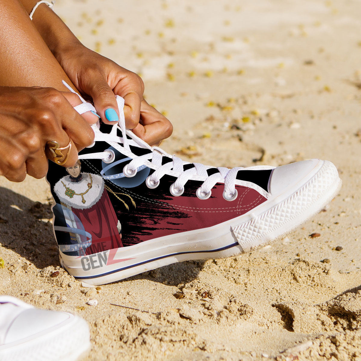 Black Clover Julius Novachrono High Top Shoes Custom Anime Sneakers