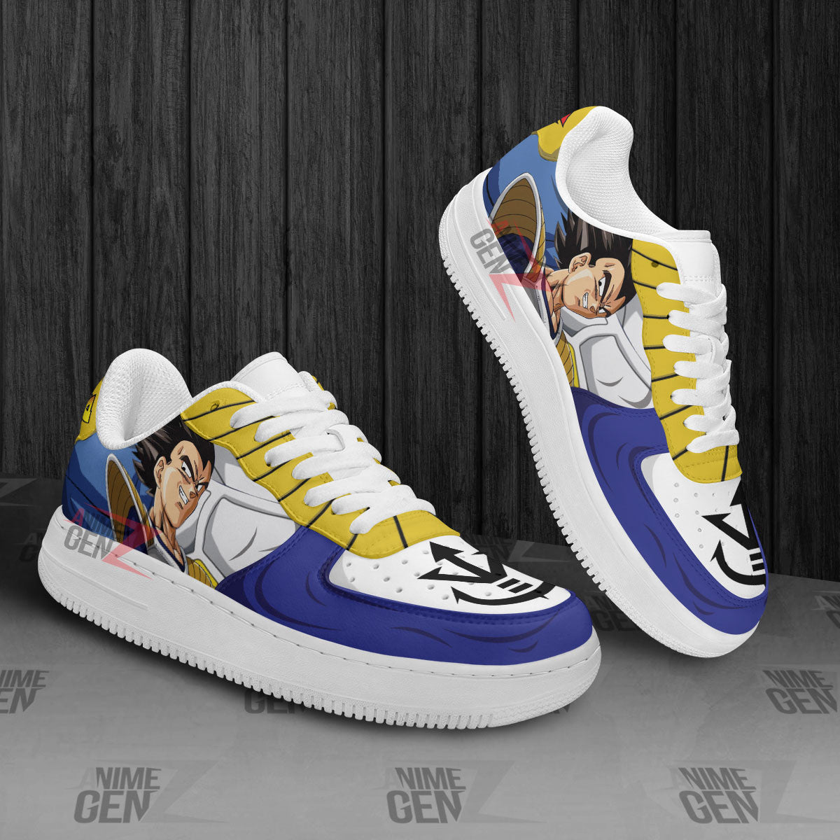 Dragon Ball Vegeta Air Sneakers Custom Anime Shoes