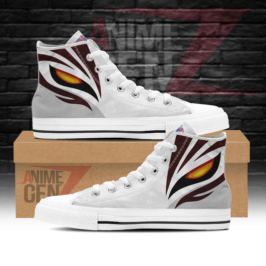 Bleach Ichigo Hollow Mask High Top Shoes Custom Anime Sneakers