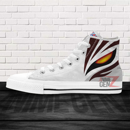 Bleach Ichigo Hollow Mask High Top Shoes Custom Anime Sneakers