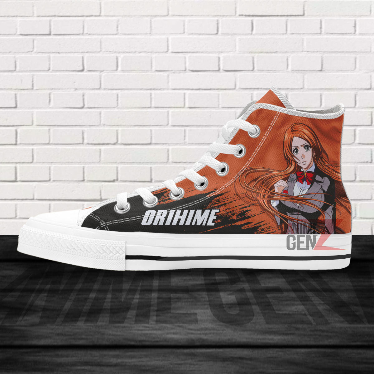 Bleach Orihime Inoue High Top Shoes Custom Anime Sneakers