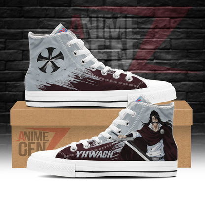 Bleach Yhwach High Top Shoes Custom Anime Sneakers