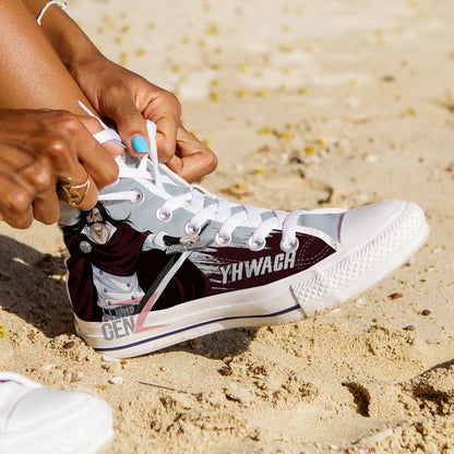 Bleach Yhwach High Top Shoes Custom Anime Sneakers