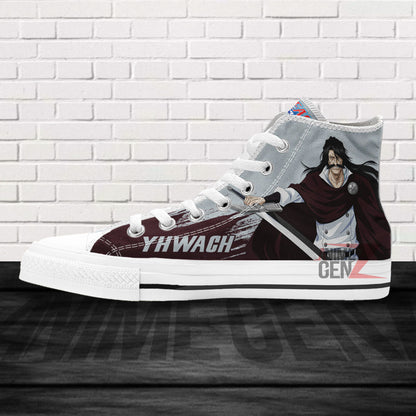 Bleach Yhwach High Top Shoes Custom Anime Sneakers