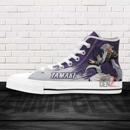 BNHA Amajiki Tamaki High Top Shoes Custom Anime Shoes