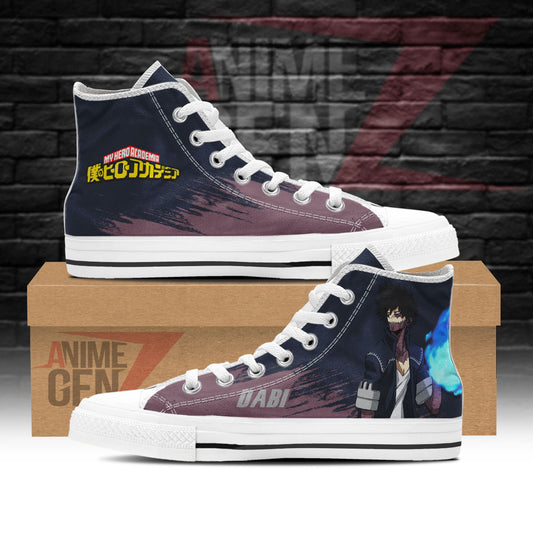 BNHA Dabi High Top Shoes Custom Anime Shoes