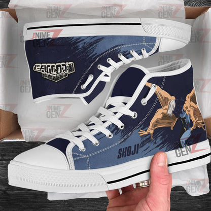 BNHA Mezo Shoji High Top Shoes Custom Anime Sneakers