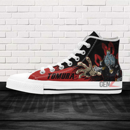 BNHA Shigaraki Tomura High Top Shoes Custom Anime Shoes