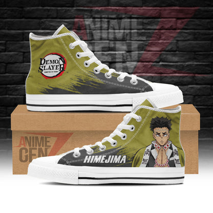 Demon Slayer Gyomei Himejima High Top Shoes Custom Anime Shoes