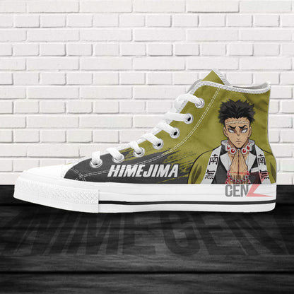 Demon Slayer Gyomei Himejima High Top Shoes Custom Anime Shoes