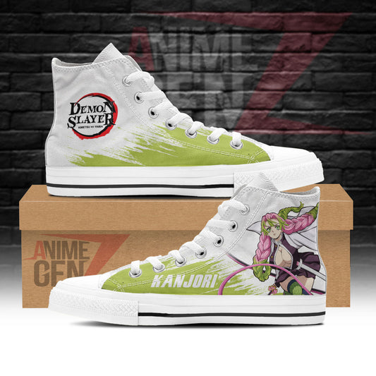 Demon Slayer Kanjori High Top Shoes Custom Anime Shoes