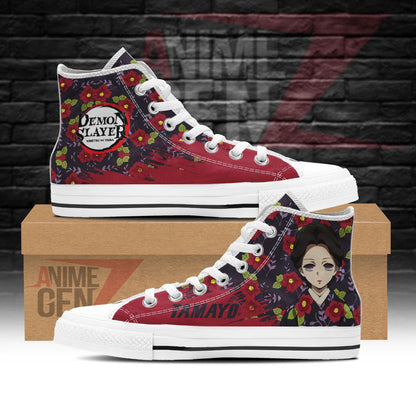 Demon Slayer Tamayo High Top Shoes Custom Anime Shoes