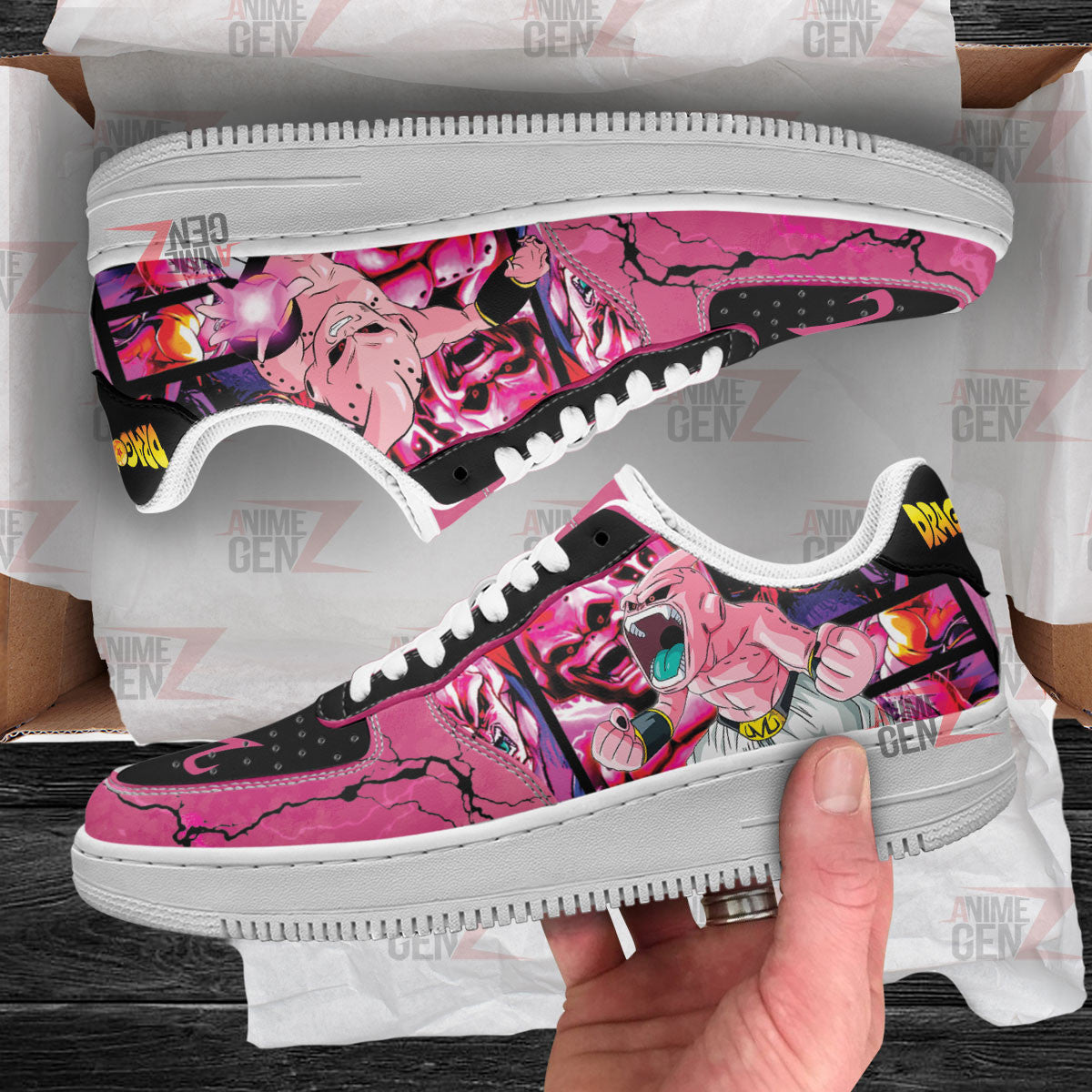 Dragon Ball Majin Buu Air Sneakers Custom Anime Shoes