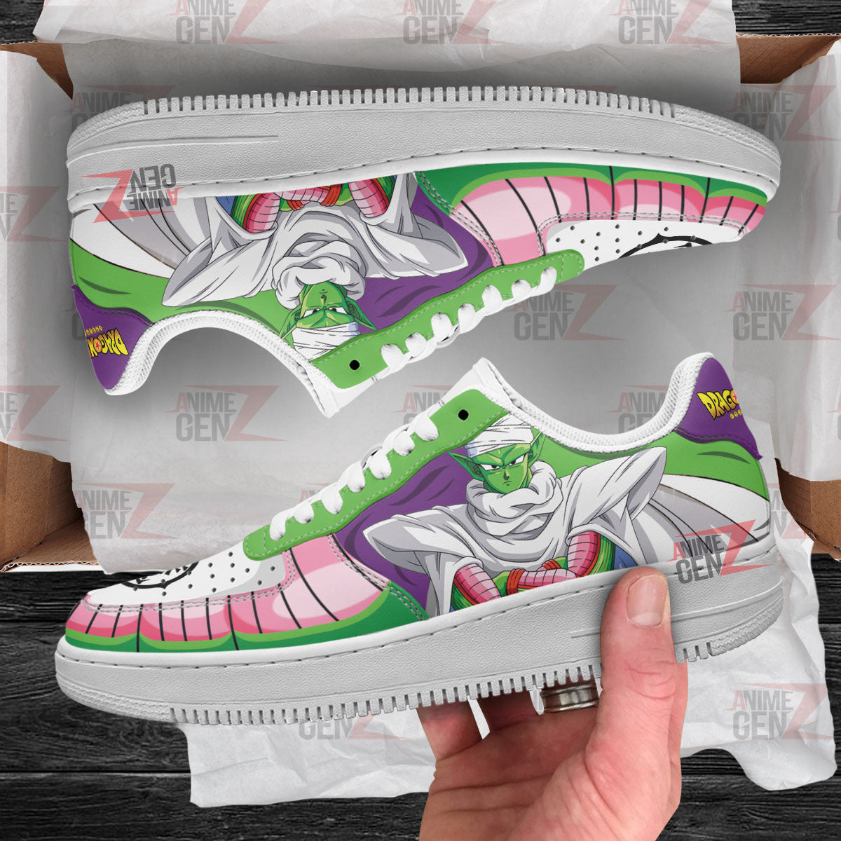 Dragon Ball Piccolo Air Sneakers Custom Anime Shoes