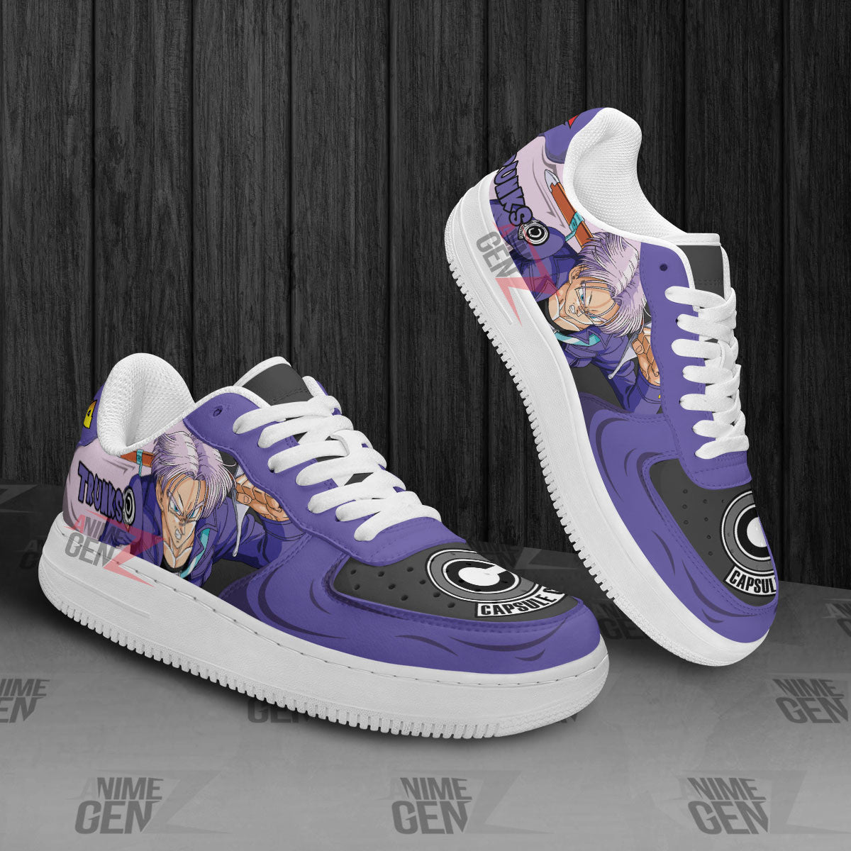 Dragon Ball Trunks Air Sneakers Custom Anime Shoes