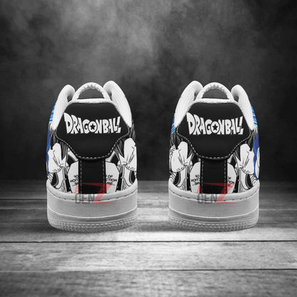 Dragon Ball Vegeta Blue Sneakers Air Sneakers Custom Anime Shoes