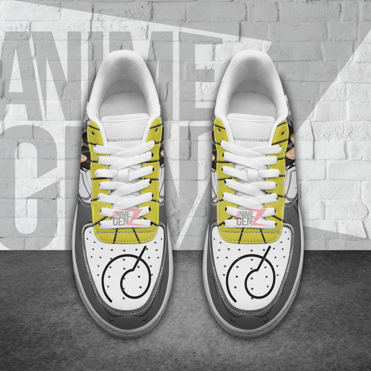 Dragon Ball Vegeta Fukkatsu Air Sneakers Custom Anime Shoes