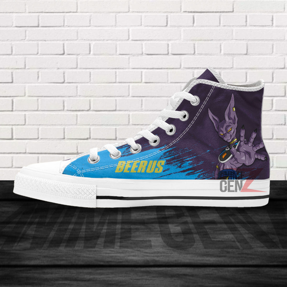 Dragon Ball Beerus High Top Shoes Custom Anime Sneakers