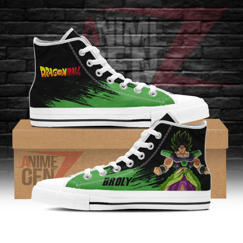 Dragon Ball Broly High Top Shoes Custom Anime Sneakers