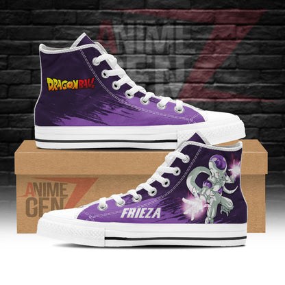 Dragon Ball Frieza High Top Shoes Custom Anime Sneakers