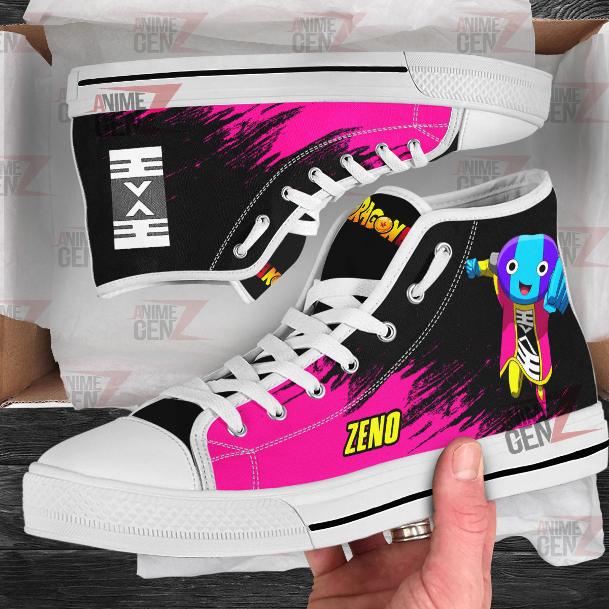 Dragon Ball Zeno High Top Shoes Custom Anime Sneakers