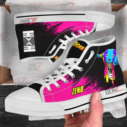 Dragon Ball Zeno High Top Shoes Custom Anime Sneakers