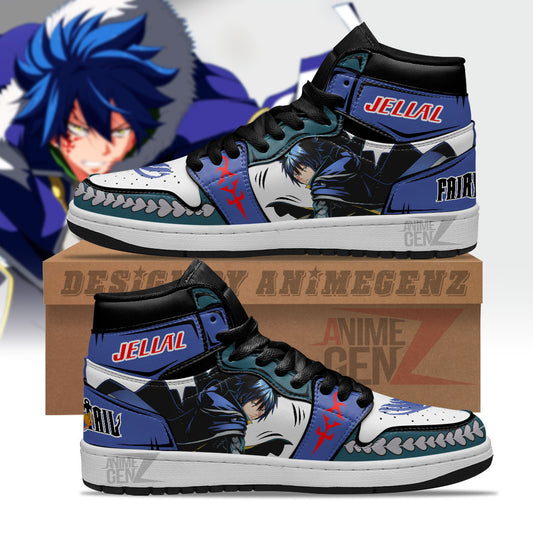 JD Sneakers Fairy Tail Jellal Custom Anime Shoes